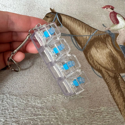 Portachiavi con tastiera LED Zonk™